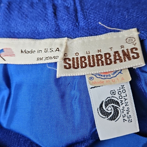 Vintage Wool Pencil Skirt - Picture 5 of 6